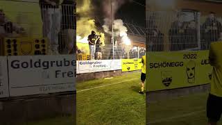 Unterhaus Ultras im steirischen Osten unterhaus kreisliga ultras pyro supportyourlocals [upl. by Prima294]