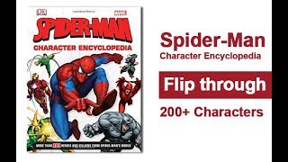 SpiderMan Character Encyclopedia Flip Through [upl. by Erelia]