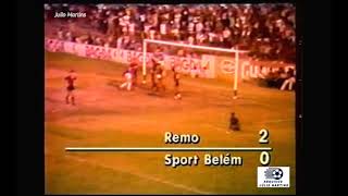 1983  Clube do Remo 2x0 Sport Belém [upl. by Rem]