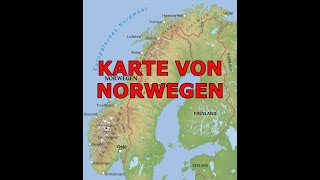 KARTE VON NORWEGEN [upl. by Aigneis]