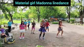 Material girl linedance [upl. by Ahsieki]