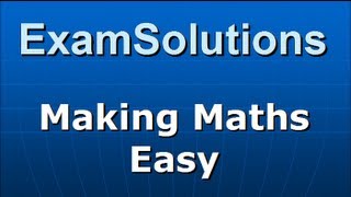 ALevel Maths Edexcel C4 June 2008 Q8b ExamSolutions [upl. by Yral641]