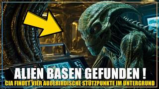 Vier unterirdische Alien Stützpunkte von der CIA entdeckt Was wissen wir darüber [upl. by Blau]