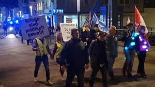 Demo für Frieden Freiheit und ein friedliches selbstbestimmtes Leben am 28102024 in Bamberg [upl. by Oyam]