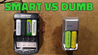 Charging NiMH cells  smart vs dumb chargers [upl. by Crofoot309]