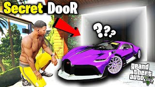 Franklin Opened A SECRET DOOR Outside His House In GTA 5  SHINCHAN and CHOP in tamil [upl. by Eigram]