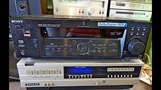 Sony Surround Amplifier Repair and Partial Recap STRDE475 [upl. by Nohsid]