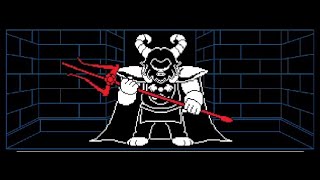 TSUnderswap  Asgore Boss Fight Pacifist [upl. by Nomis]