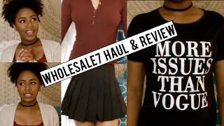 Is it worth it Wholesale7 TryOn Haul amp Review [upl. by Yacano581]