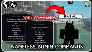 NEW Nameless Admin Commands  ROBLOX SCRIPTS  MobilePC   FE Admin Script [upl. by Navetse]