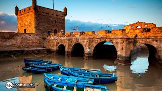 vlog2  Essaouira الصويرة Morocco Aerial Shots by Drone Reveal [upl. by Neelyaj]