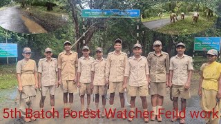 5th Batch forest watcher FTC TattihallaCanara circle KFD Karanatak [upl. by Harrat]