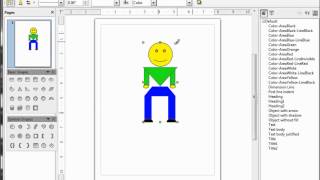 LibreOffice Draw 19 Shapes Part 8 Group [upl. by Volney]