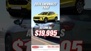 Get the 2024 Chevy Trax for an Amazing 19995  Modern Chevy of Burlington [upl. by Tai]