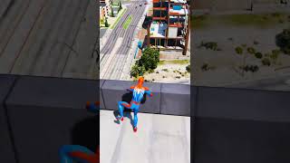 GTA 5 Spiderman Epic Jumps CompilationGTA V Fails Funny Moments [upl. by Aiuoqes]