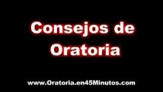 Oratoria en 3 Minutos  Consejos de Oratoria [upl. by Relly]