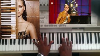 Alicia Keys  Diary tutorial [upl. by Largent]