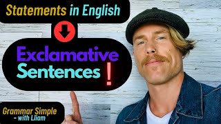 EXCLAMATIVE Sentences [upl. by Flossie]