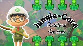 Resident Services  ACNH Junglecore  Animal Crossing New Horizons [upl. by Ennazus]