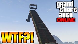 ULTIME ESCALIER  GTA 5 ONLINE  Funny Moments GTA V PS4 [upl. by Bartolemo]