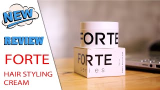 REVIEW Forte Series Hair Styling Cream 85gr  Sáp vuốt tóc tốt nhất cho tóc mỏng [upl. by Ellevel]