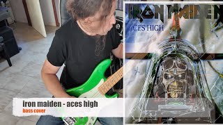 Mastering Iron Maiden  Aces High on Bass [upl. by Willing]