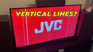 JVC TV with Vertical Lines Fix it now [upl. by Grove]