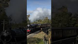 Black 5 No 44932 at Mytholmes near Oakworth 271024 Pleare Subscribe to the channel [upl. by Swetlana]