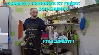 🍲 Préparer des filets de saumon fumé maison pour les fêtes 🍲 14 [upl. by Phonsa316]