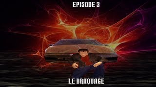 k2000  épisode 3  le braquage saison 1   Machinima [upl. by Newcomb384]