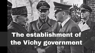 10th July 1940 The Vichy government established in France [upl. by Mariann]