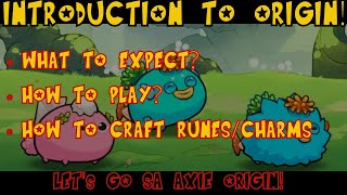 COMPLETE BEGINNERS GUIDE TO AXIE ORIGIN [upl. by Dorren]