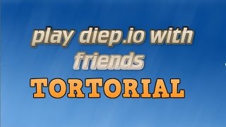 How to play with your friends on DEIPIO tutorial [upl. by Irovi674]