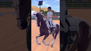 100 In All Gaits🤤etg equestrianthegame capcut capcutedit horsegame horse dressage fyp [upl. by Haimorej]