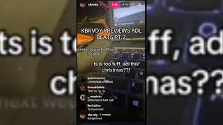 YEAT PROD XBVRDY PLAYS A DANGEROUS LYFE BEATS ON IG LIVE [upl. by Burta725]