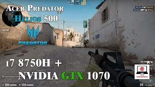 CS GO GTX 1070  I7 8750H High Settings 1440p Laptop [upl. by Powers63]