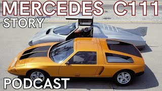 AUTO STORIA The Mighty Mercedes C111  only 16 made  Mercedes Heritage Story [upl. by Lubeck]