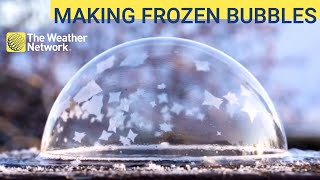 How to make frozen bubbles [upl. by Triplett]