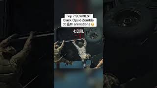 BO6 Zombies Scariest Dath Animations bo6zombies bo6 codzombies shorts [upl. by Idalla]