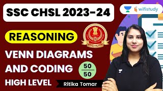 Venn Diagrams and Coding  Reasoning  SSC CHSL 202324  Ritika Tomar [upl. by Weinert]