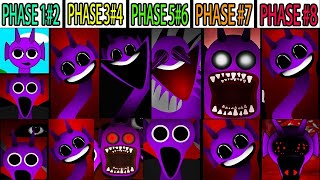 Phase 1 VS Phase 2 VS Phase 3 VS Phase 4 VS Phase 7 VS Phase 8 VS Phase 9 amp 10 🔴 Incredibox Sprunki [upl. by Downall]