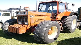 Old 1985 International Harvester 1455XL Tractor in Leeston [upl. by Liuka]