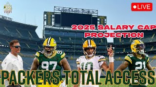 LIVE Packers Total Access  Green Bay Packers News Today  Salary Cap Talk  Packers GoPackGo [upl. by Sherye426]