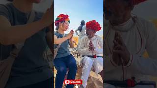 foreigners in rajasthan desert trading travel explore shortvideo reels youtubeshorts shorts [upl. by Lita]