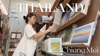 First time in Thailand 🇹🇭 Chiang Mai travel vlog Part 1 Best Thai Massage Cafe hopping Pad Thai [upl. by Monica]