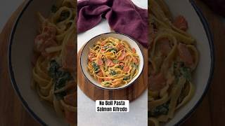 Salmon Fettuccine Alfredo [upl. by Hymen]