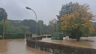 inondations courcellessousjouarre ce matin [upl. by Nyltak894]