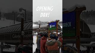 Opening Day 2024  Breckenridge Colorado ⛷️🏂 Sking Snowboarding [upl. by Elihu543]