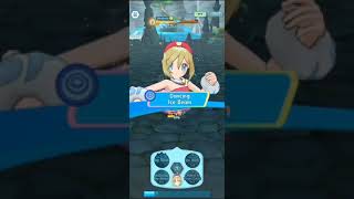 Pokémon Masters EX Irida 35 EX 6NRG soloes Azelf [upl. by Gnehs82]