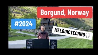 MAXTRUE STAVE CHURCHNEW Borgund Norway liveMIX MELODICTECHNO2024 [upl. by Robson]